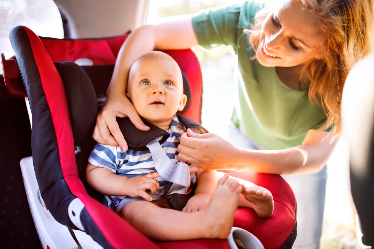 Kindersicherheitsgurte für Kraftfahrzeuge in Texas